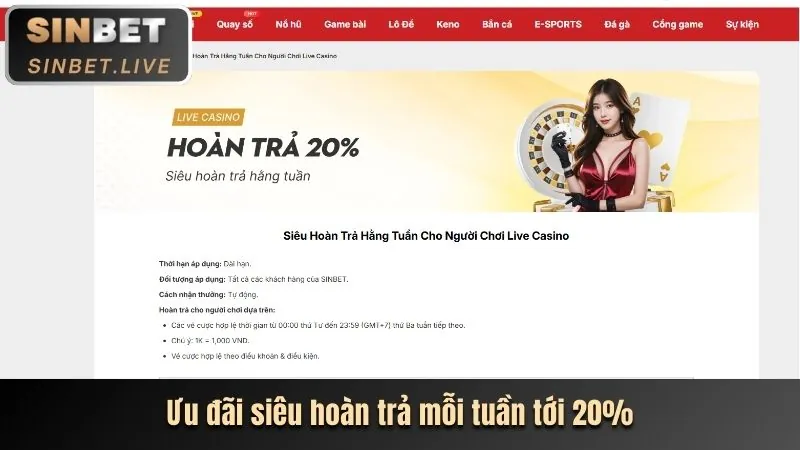Tổng quan các loại khuyến mãi mb666 casino